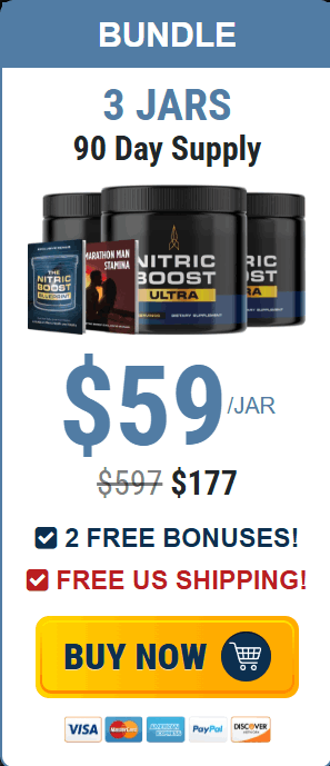 Nitric Boost Ultra 3 Bottles